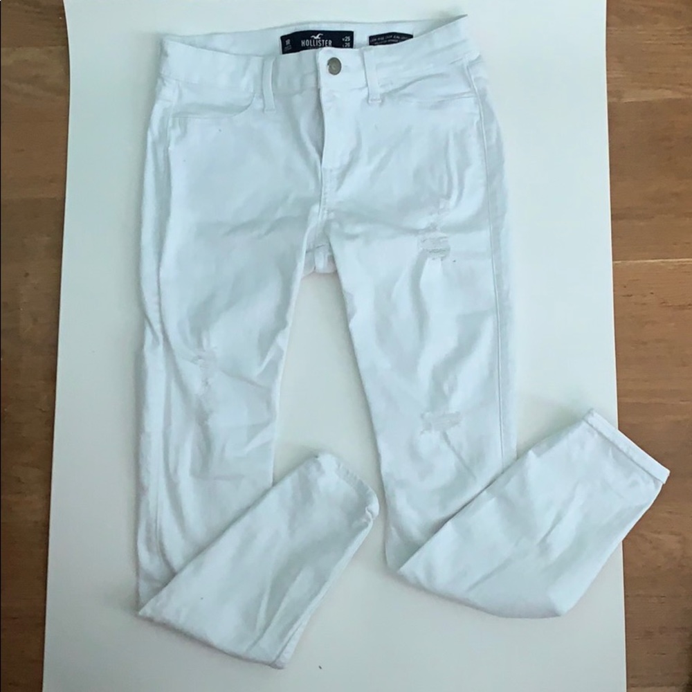 Hollister low rise skinny jeans